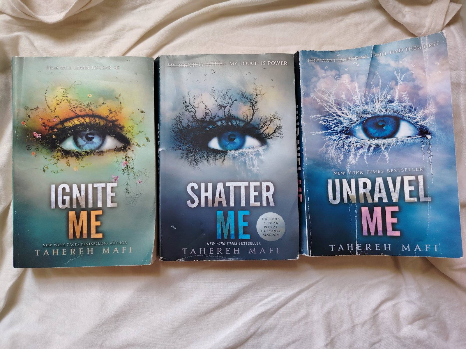 Ignite me Unravel me shatter me