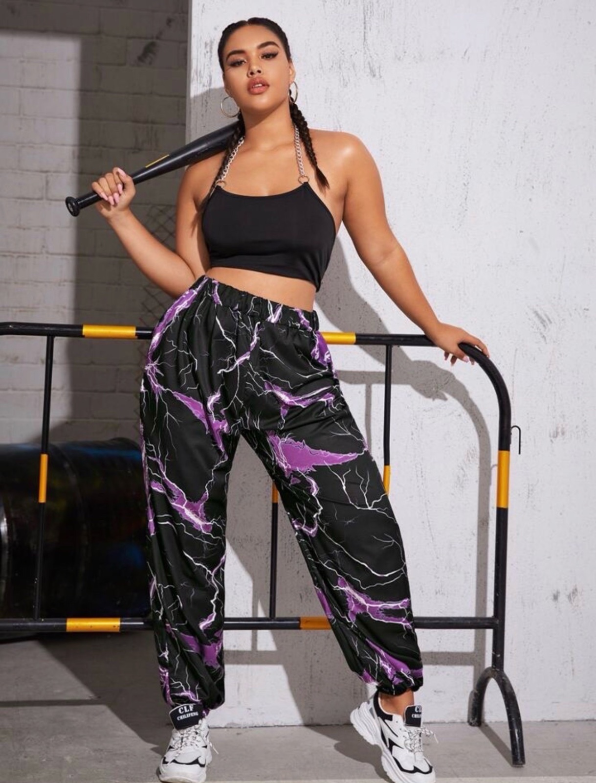 Pantalon Shein mauve