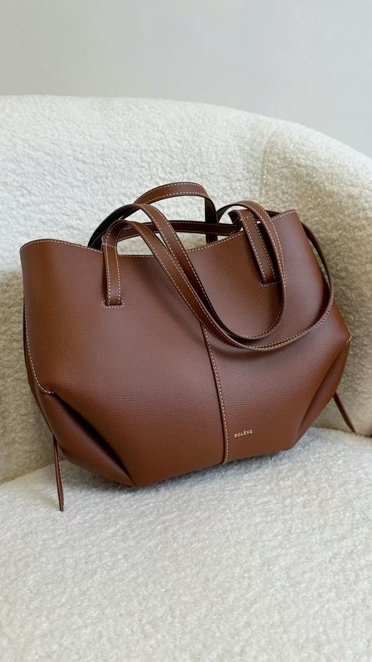 Sac polène Large avec pochette et étiquette 