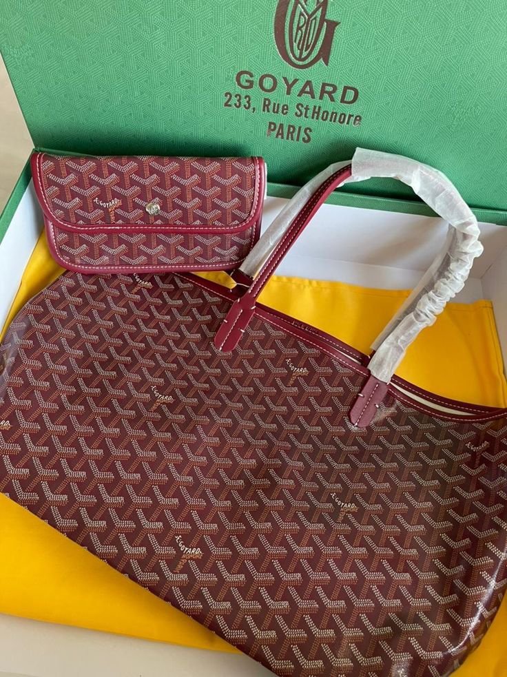 Sac goyard burgundy 
