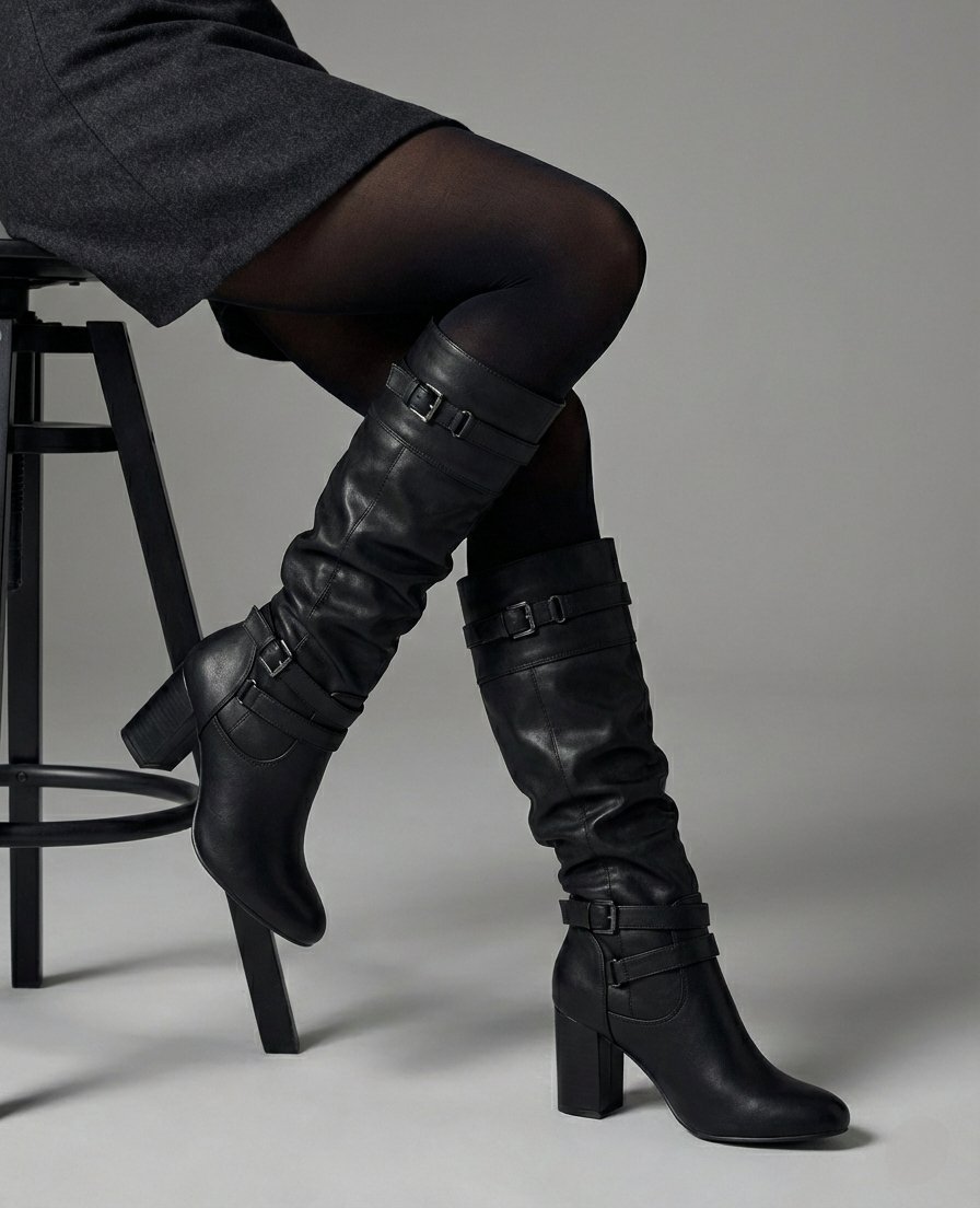 Bottes noir tendance neuf jamais porté
