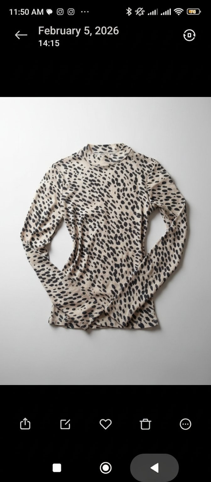 Pull ajusté léopard 