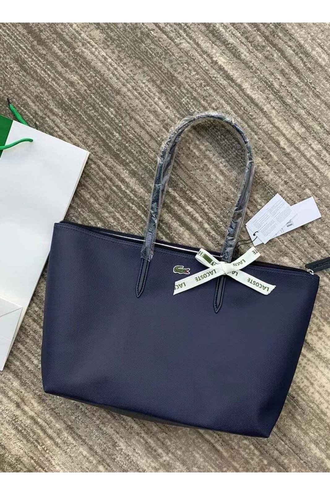 Sac lacoste bleu marine 