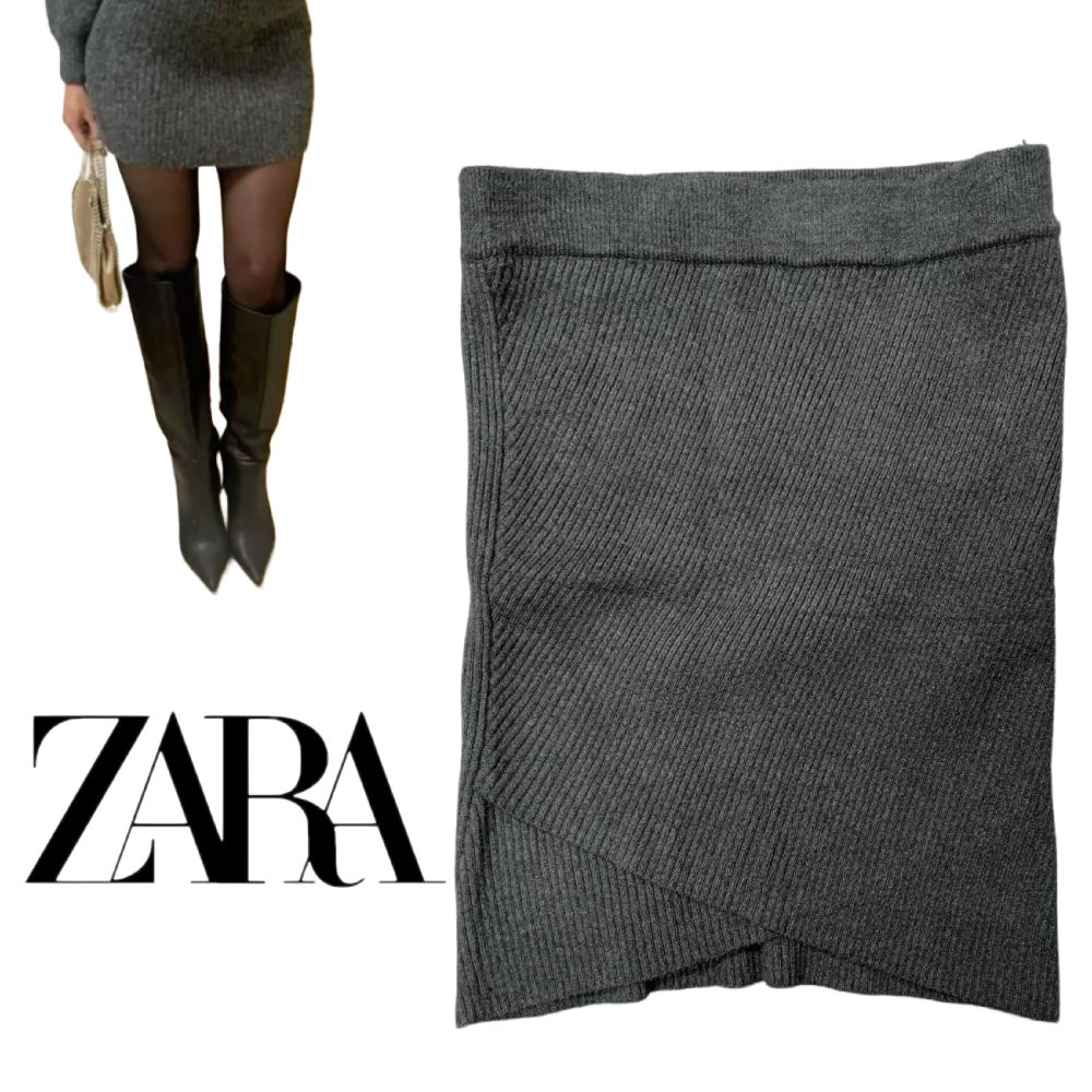 Jupe en laine zara 