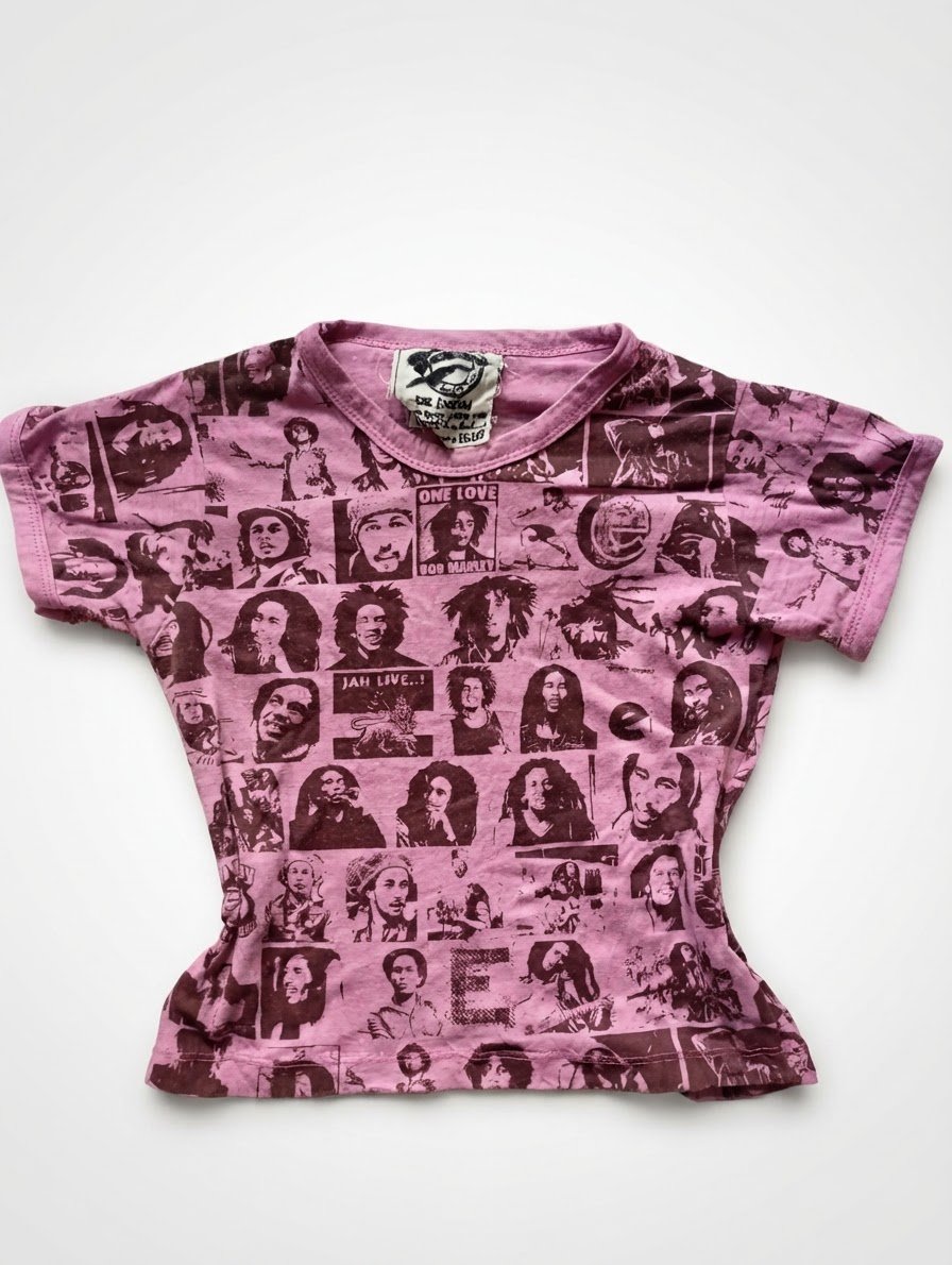 T-shirt top bob marley