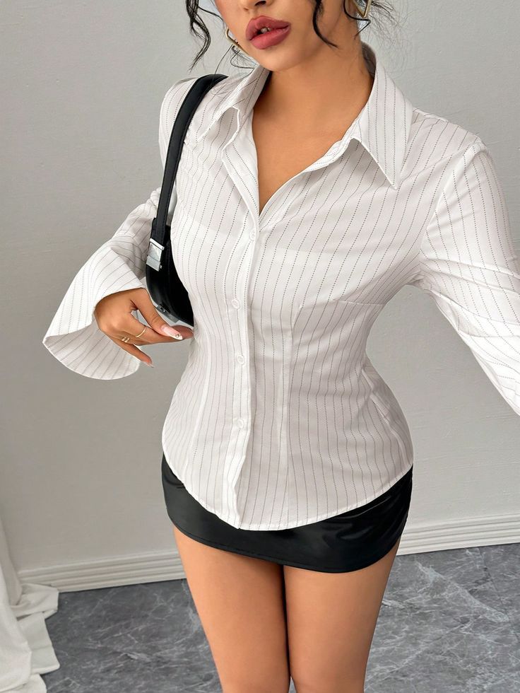 Chemise rayé h&m très tendance 