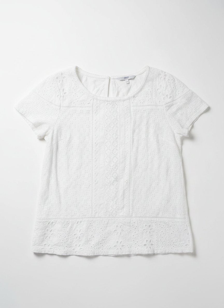 T shirt boho chic blanc 
