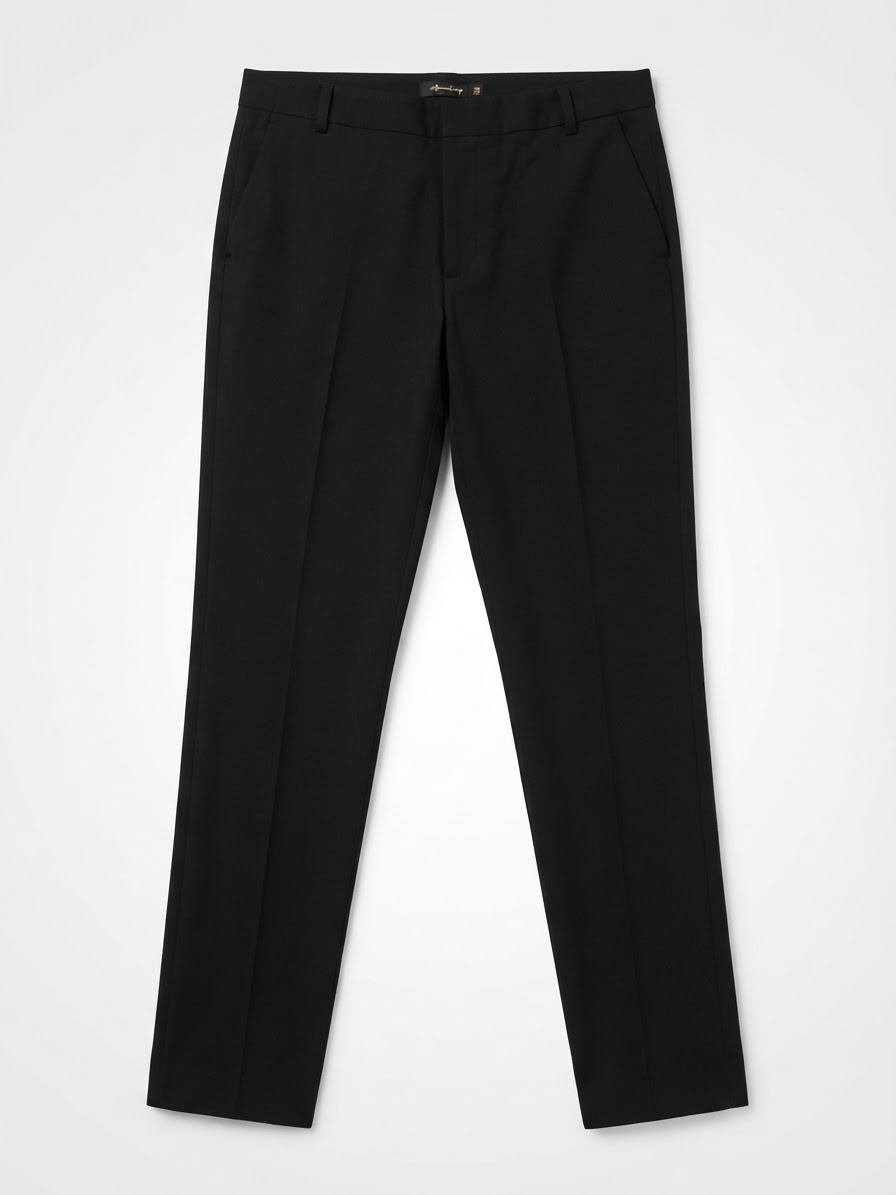 Pantalon noir posé femme stradivarius taille 38