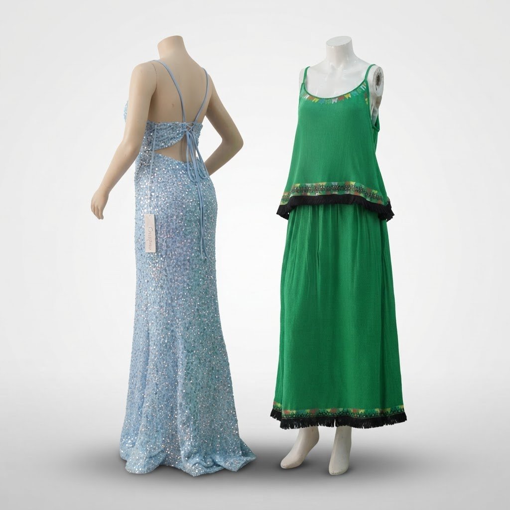 Ensemble vert taille 42 44 tres joli porteneyf sans etiquette
