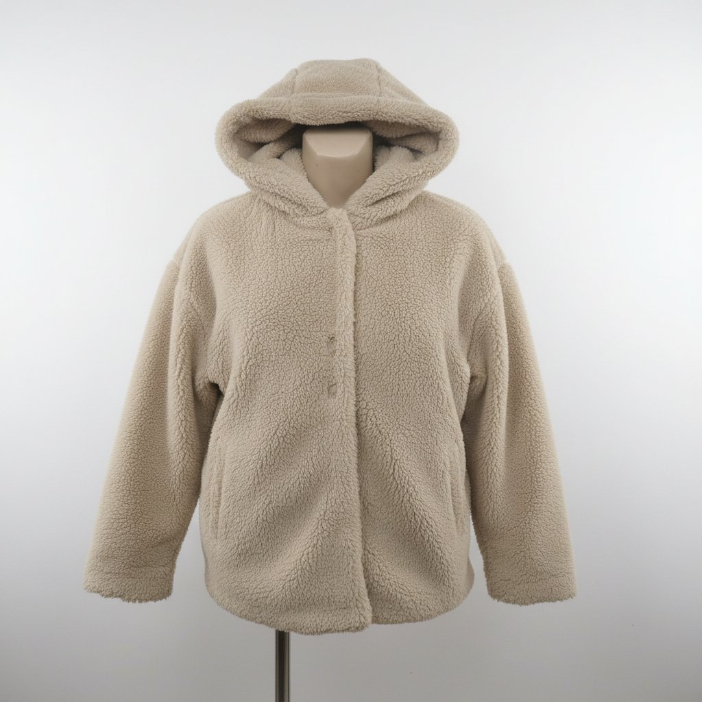 Veste manteau forrure