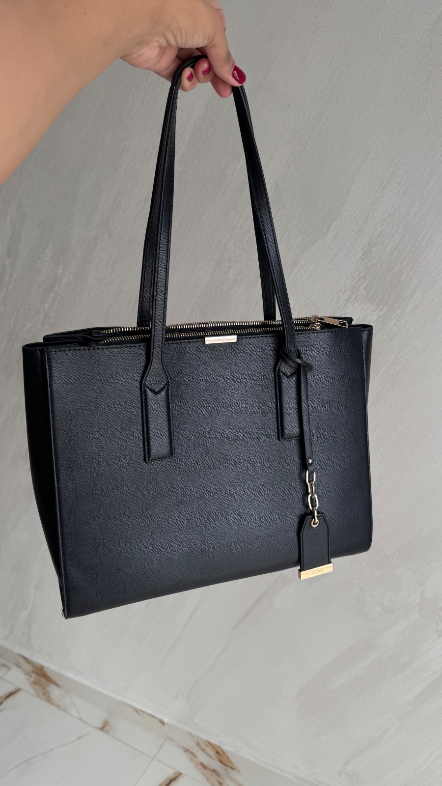 Magnifique sac cabas noir Aldo neuf  