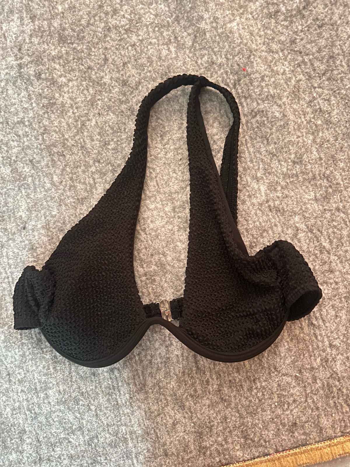 Maillot asymetrique noir 