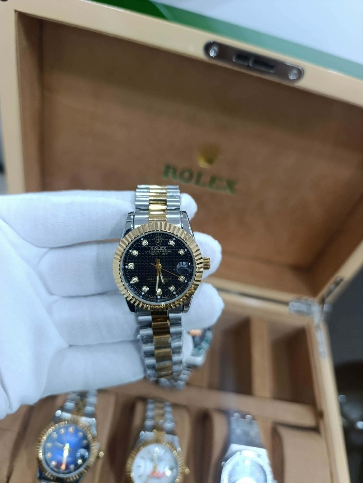 Montre femme rolex date just 