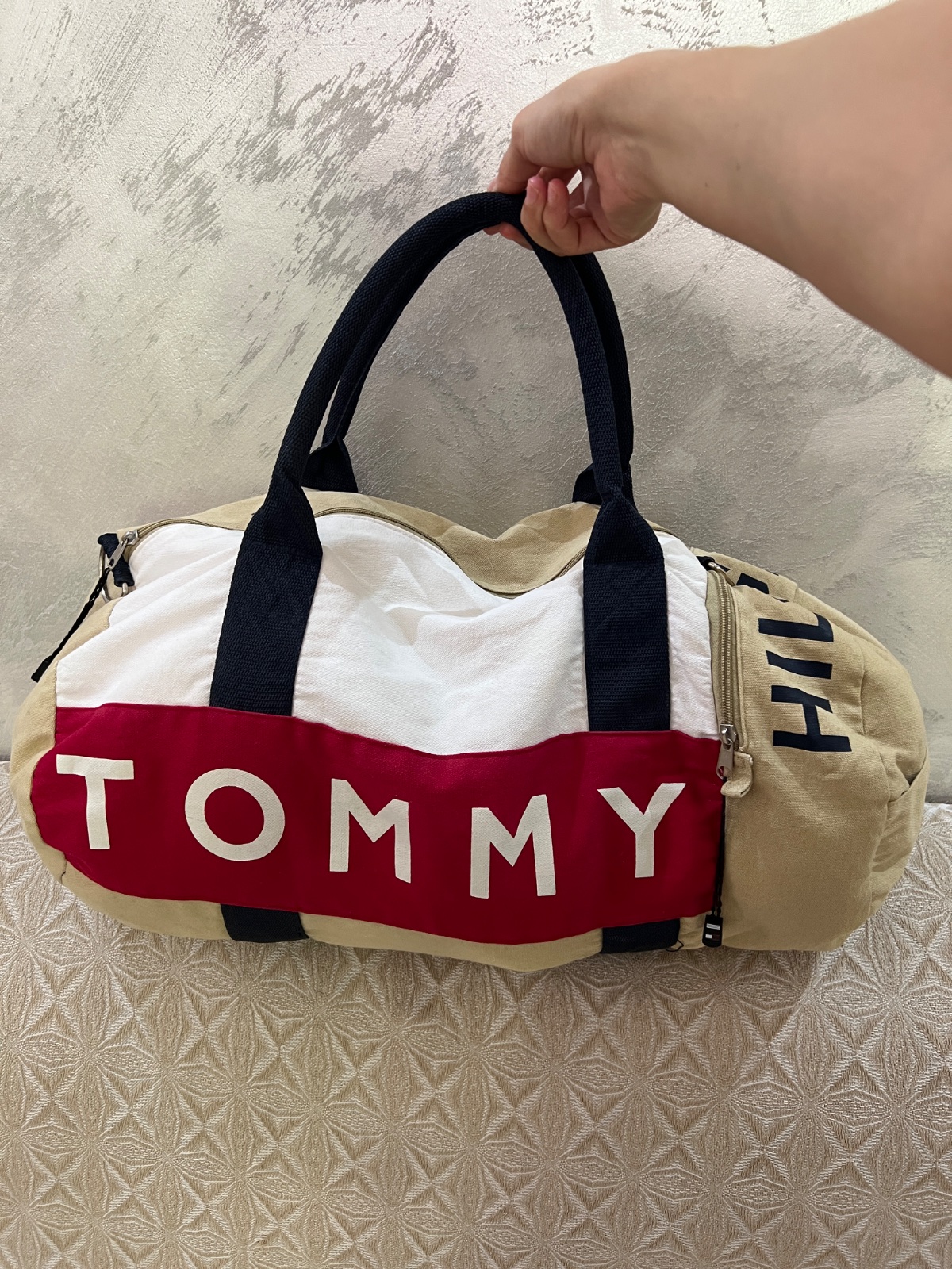 Sac de sport vintage Tommy Hilfiger 