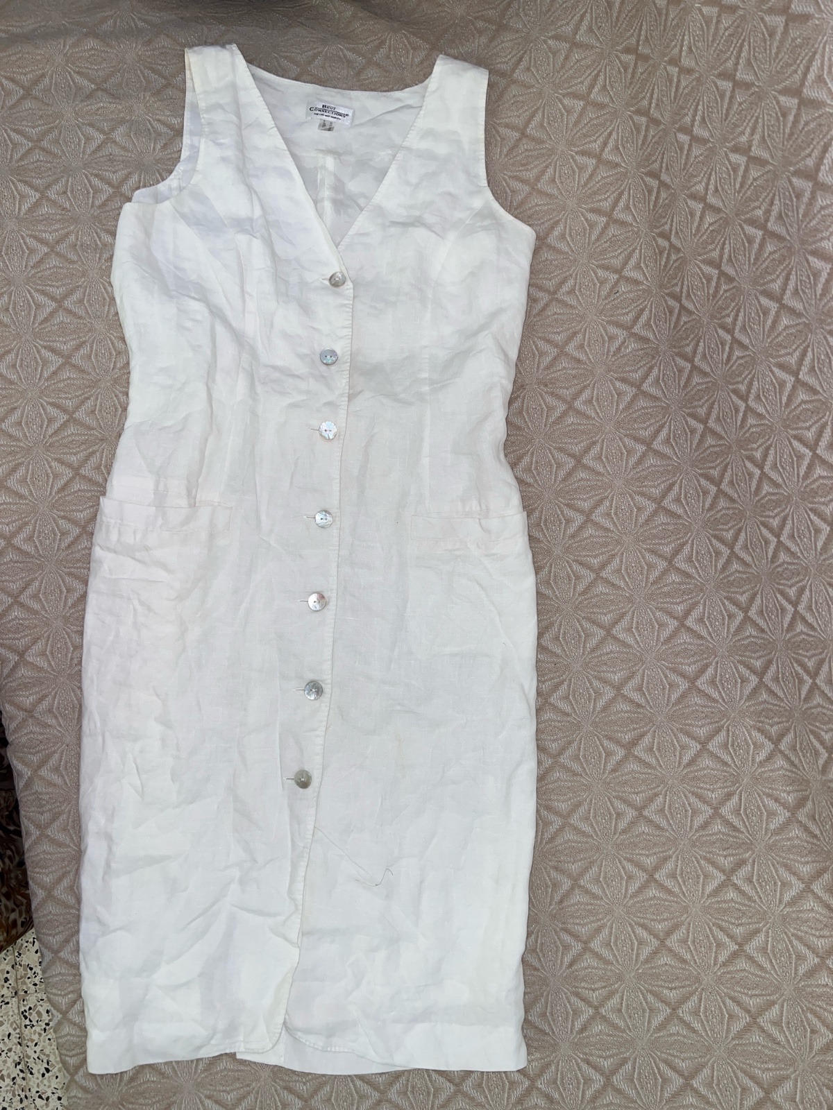 Robe blanche sans manches 🤍🤍🤍🤍