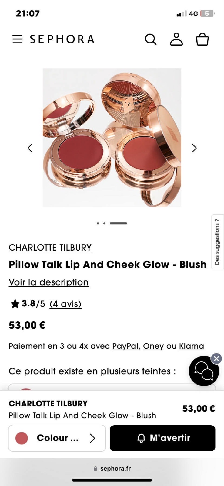 Bluch charlotte tilbury
