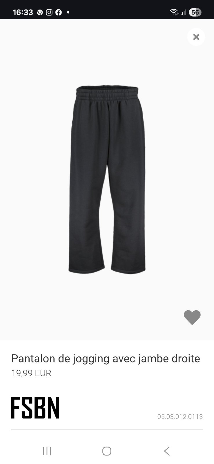 Pantalons smog de la boutique newyorker