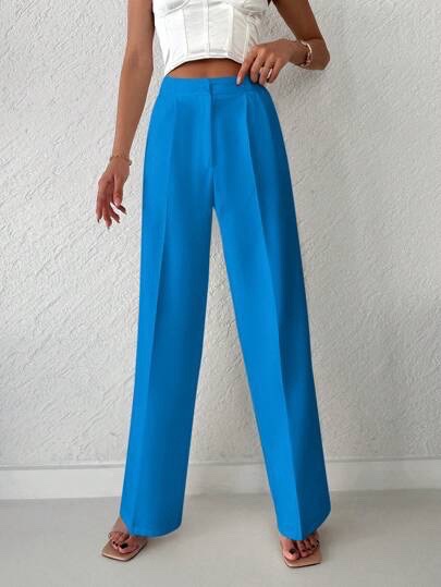 Pantalon large bleu ciel à 70dt