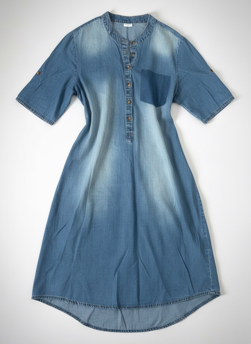 Je vends cette robe d'ete en jeans
