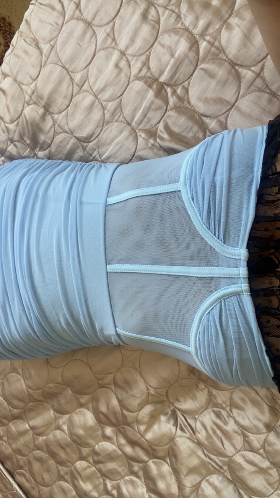 Robe bleue