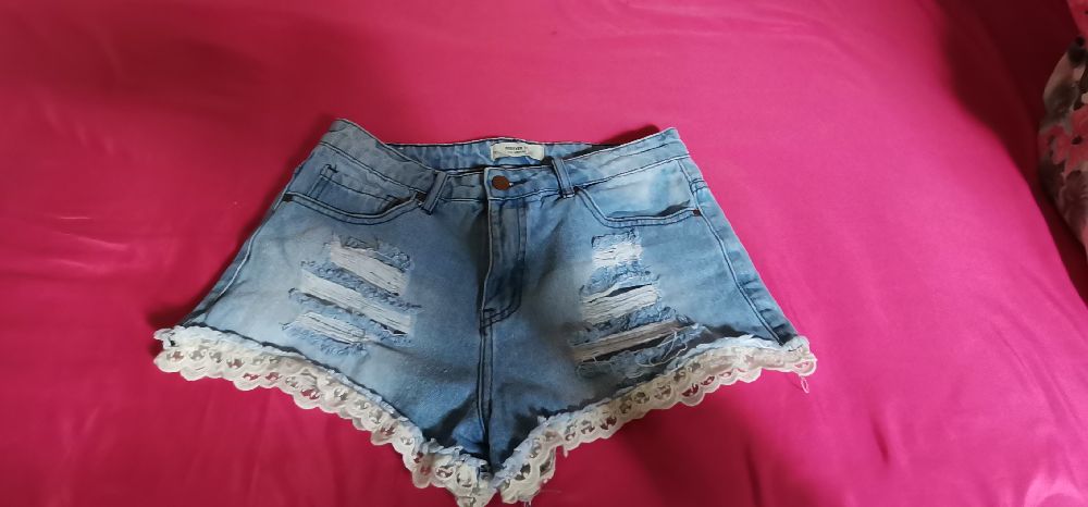 Short en jeans 