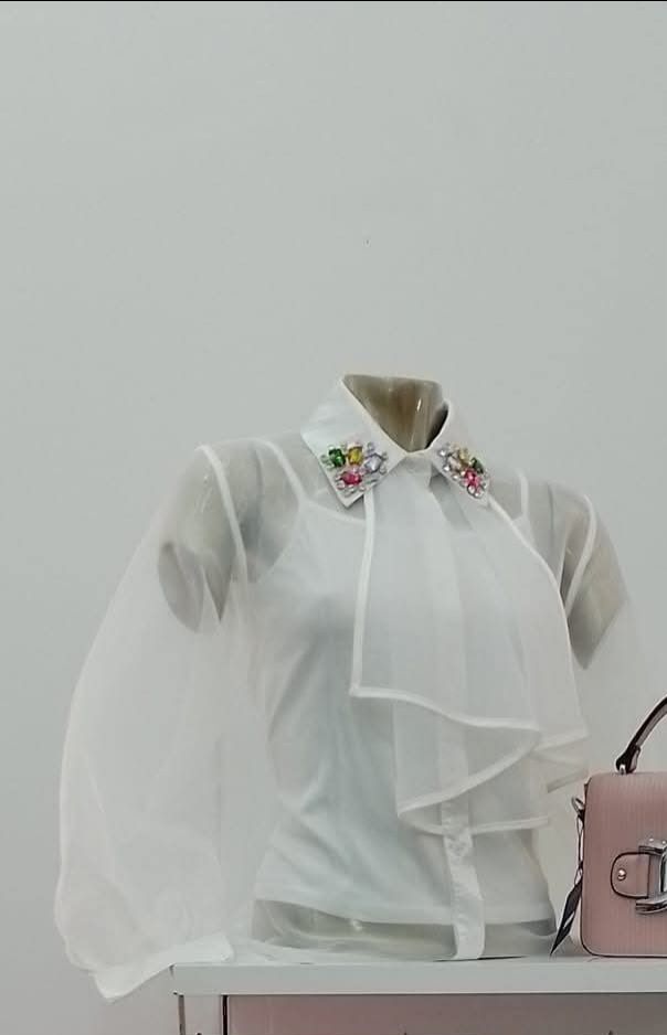 chemise transparente 