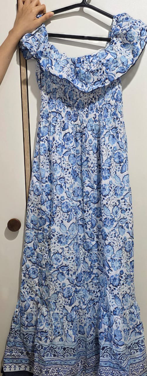 Robe bleu zara