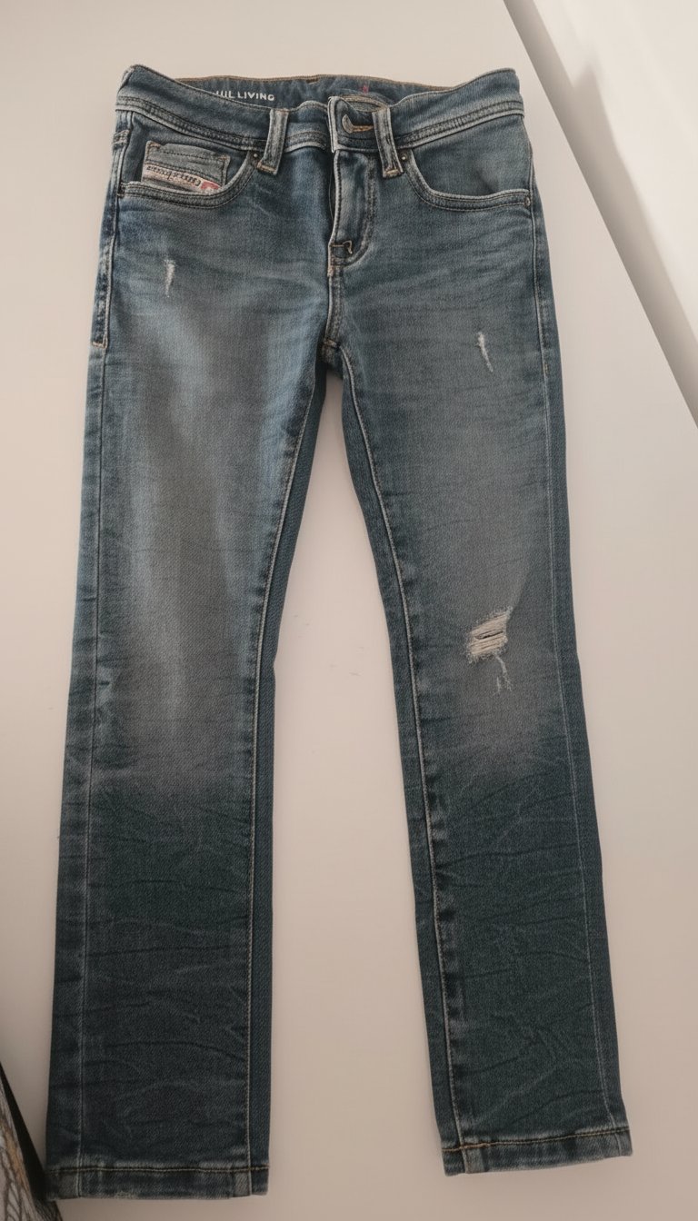 Jeans disesel fille, 6ans neuf 