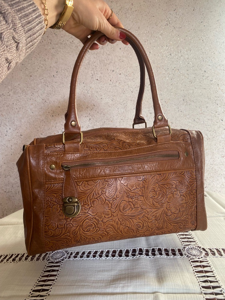 sac à main cuire originale (style artisanale) importé 🇩🇪