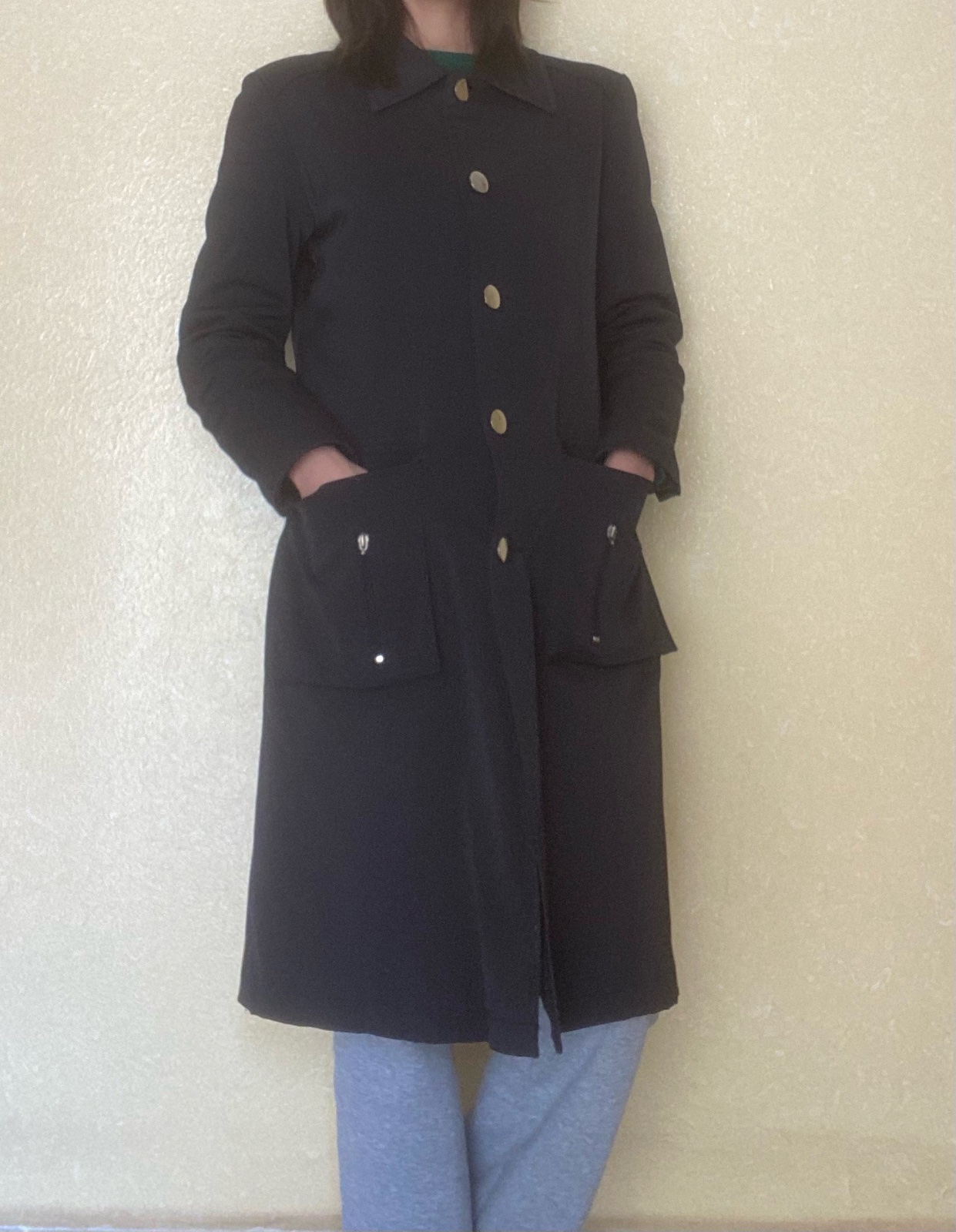 Trench noir importé 🇫🇷