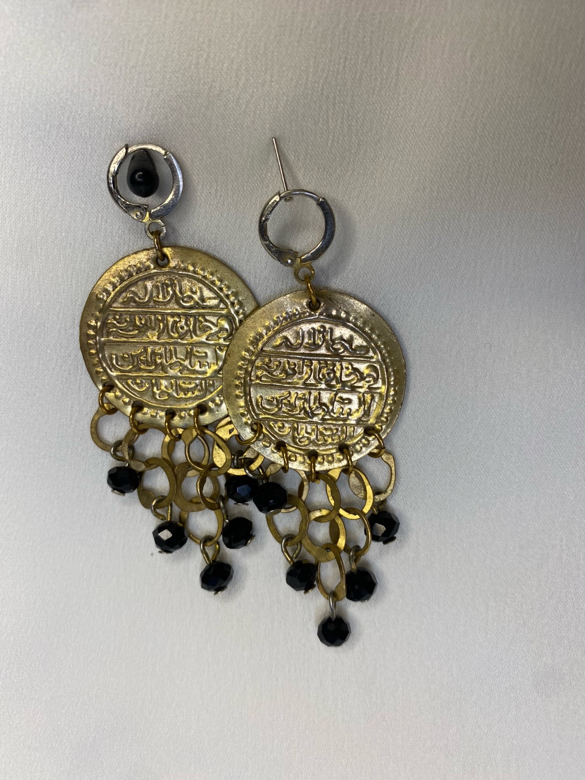Boucles d'oreilles style traditionnel