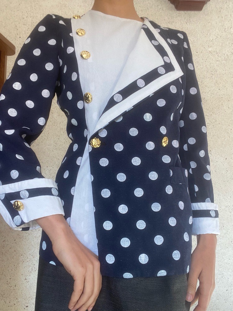 Chemise bleu style croisé importé🇫🇷