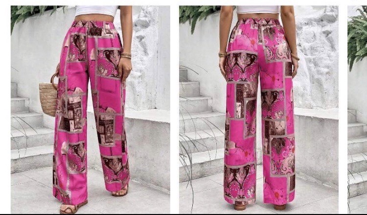 Pantalon rose 