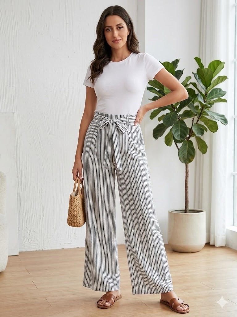 Pantalon large