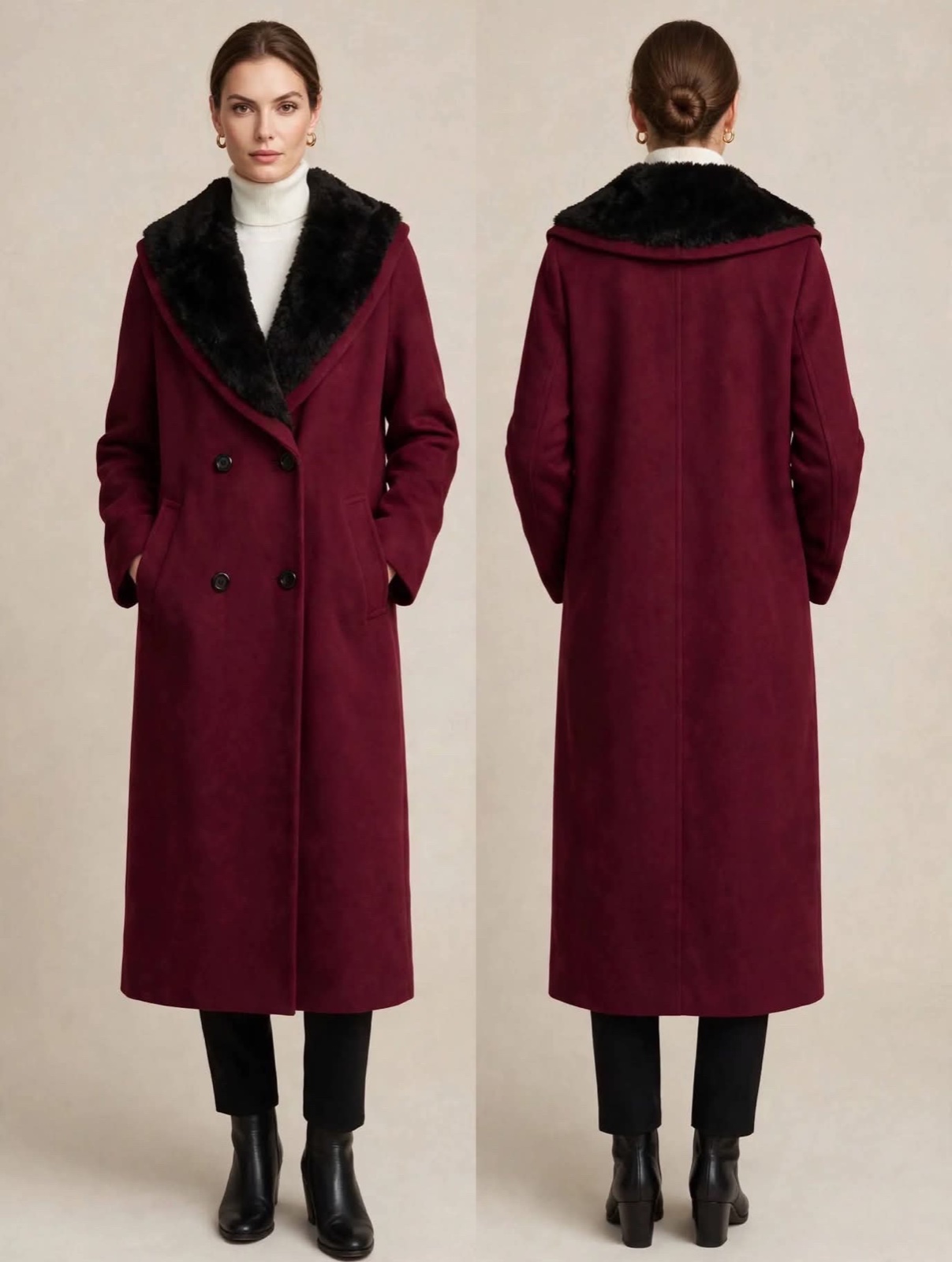 Manteau cachemire