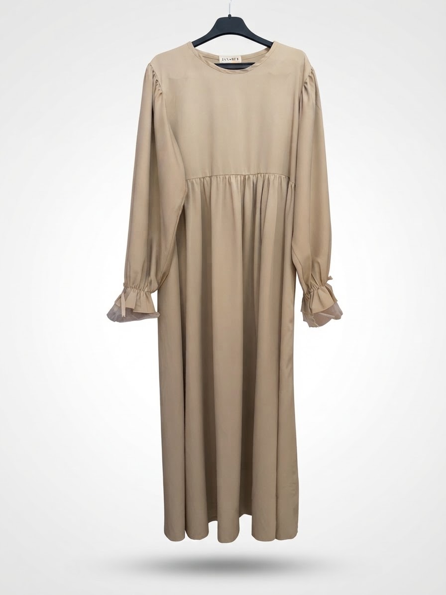 Belle robe beige 