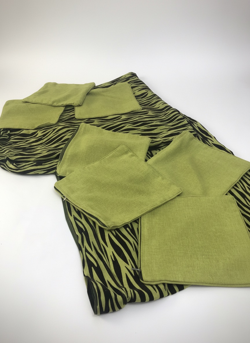 Lot dedeux drap housse pm et de 7 oreillets