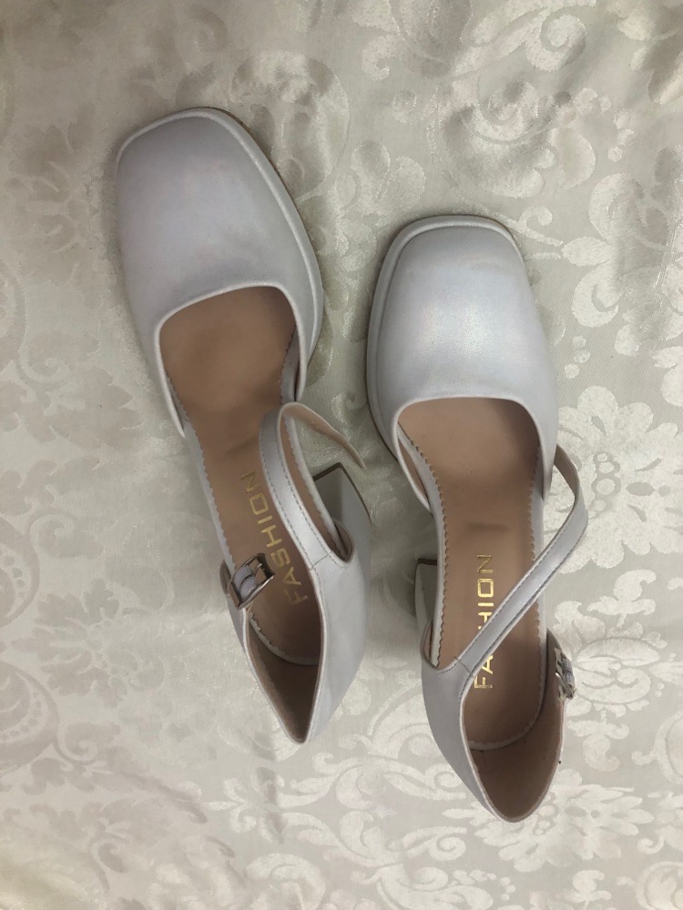 Chaussures blanc sale modele soire'e