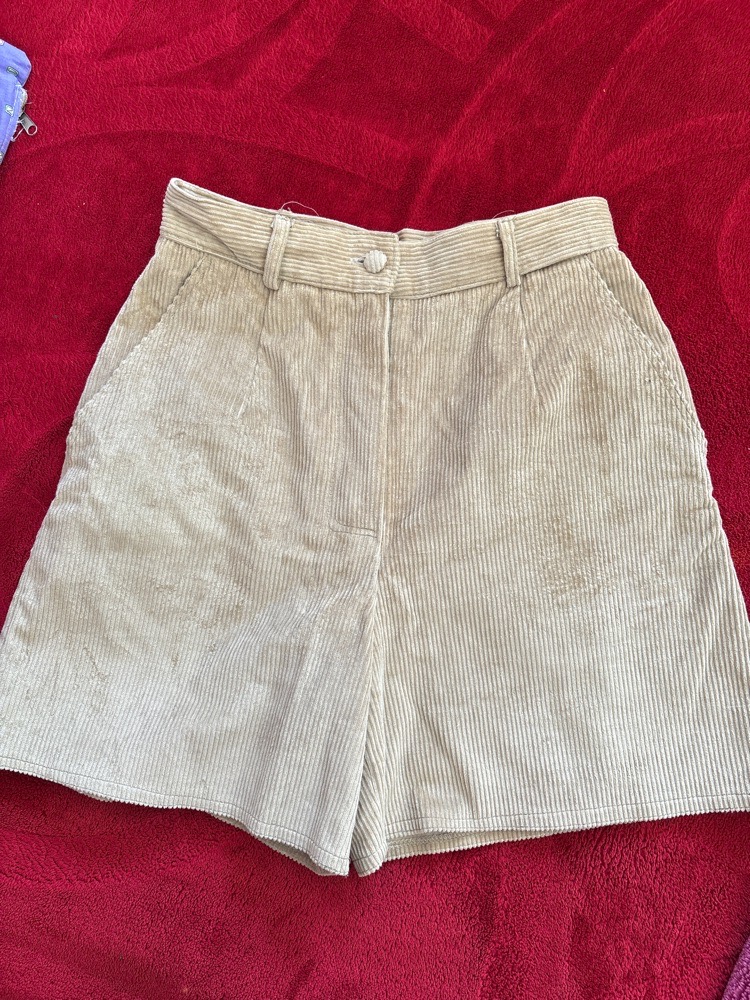 Short velour hiver