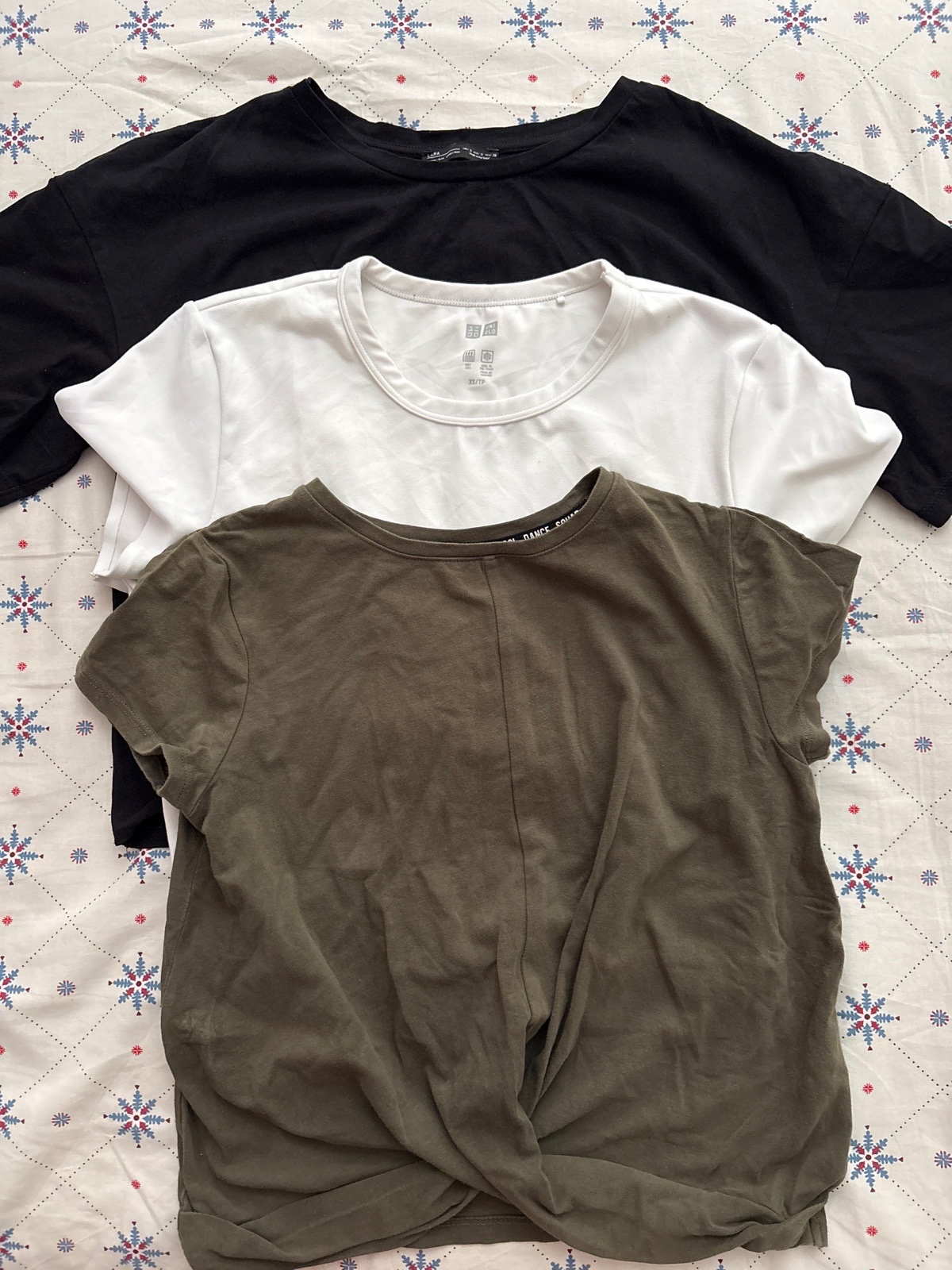 Lot de crop top