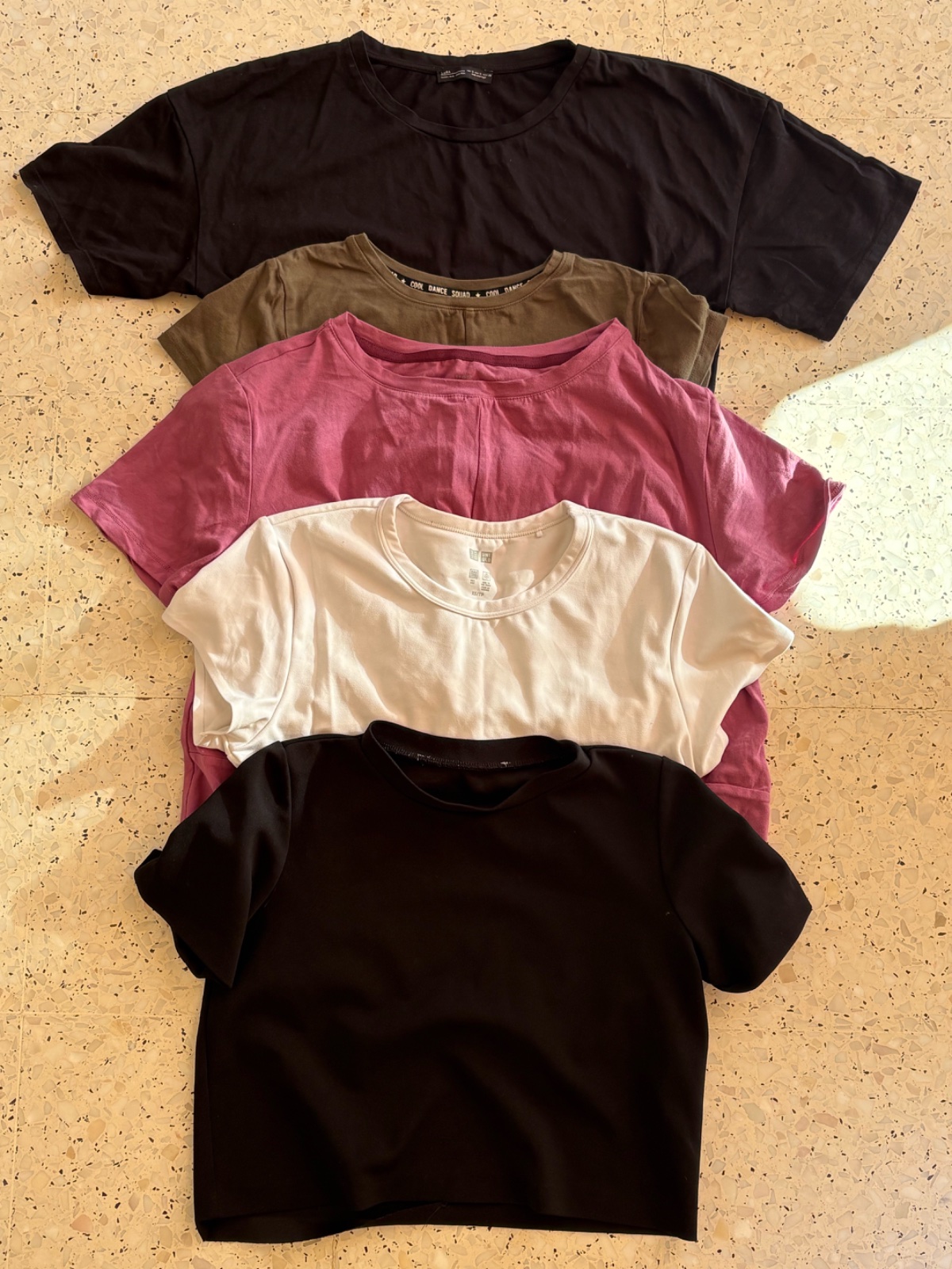 Lot de 5 tops