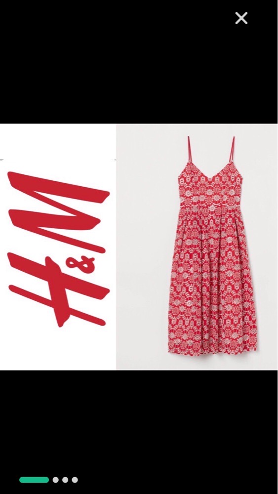 Robe sundress h&m