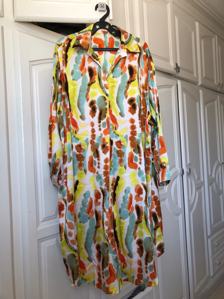 Robe chemise grande taille