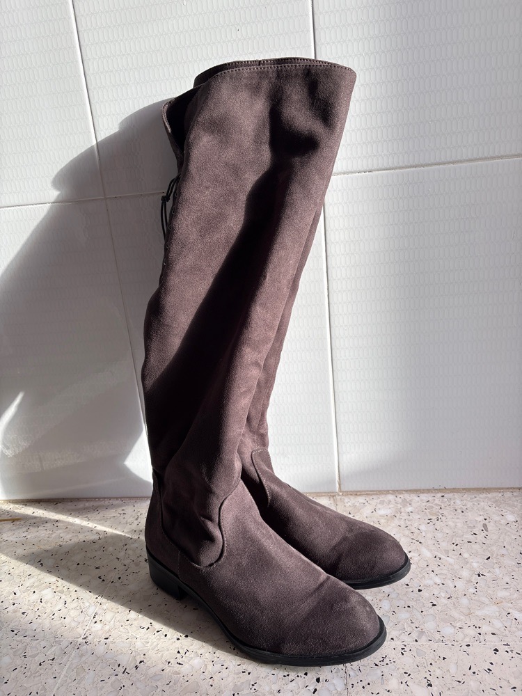 Bottes chamois cuissard 