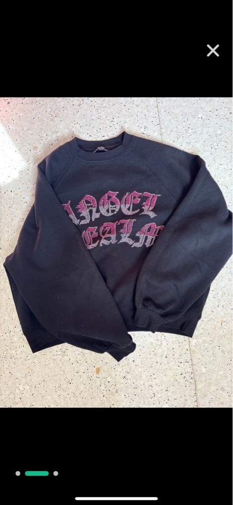 Oversized sweater Bershka style y2k