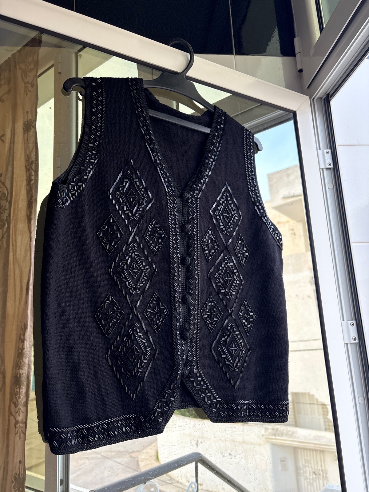 St. Micheals Cowgirl beaded vest