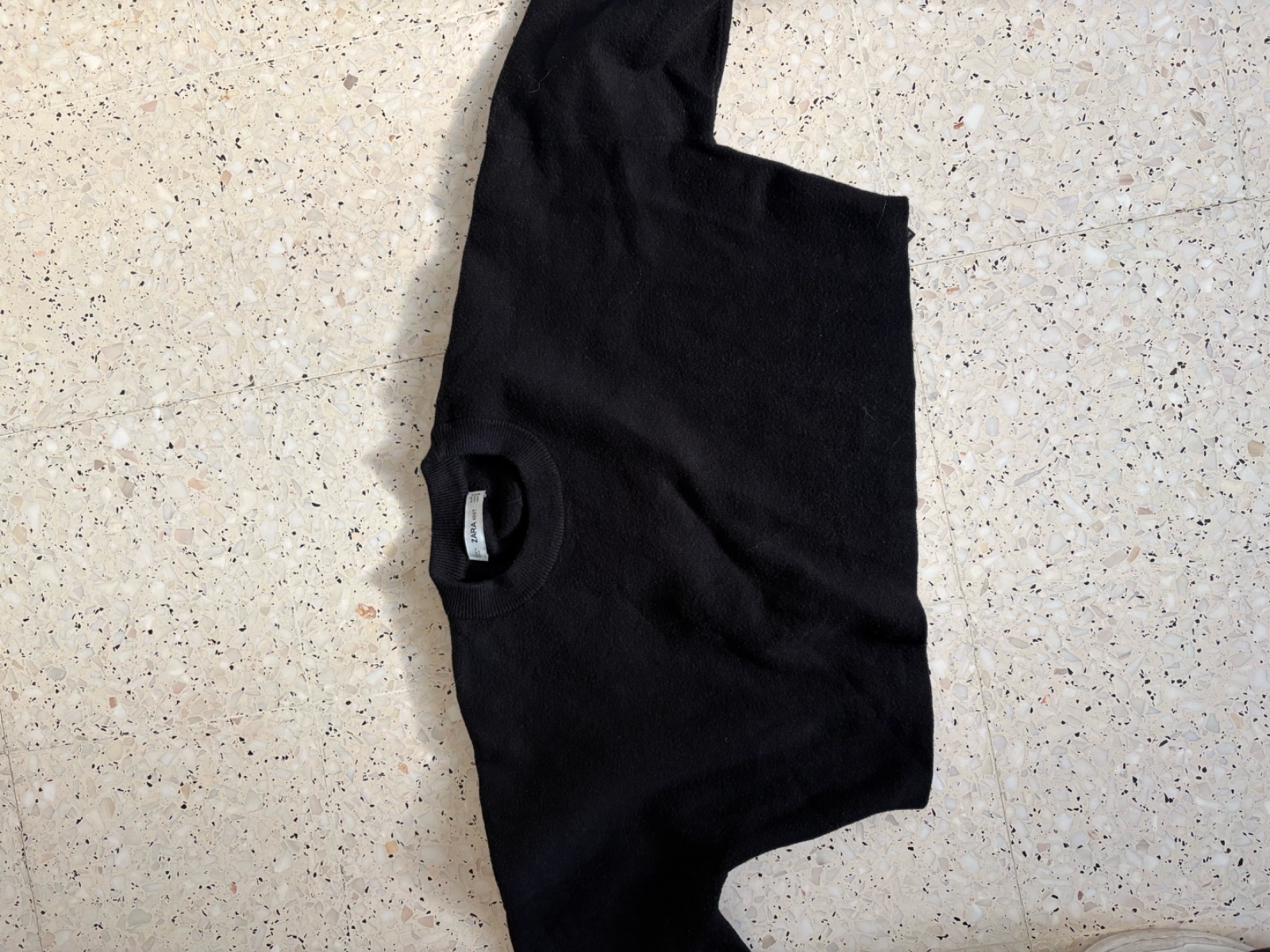 Zara Knit cropped sweater