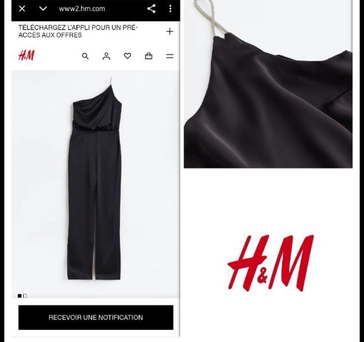 Combinaison h&m