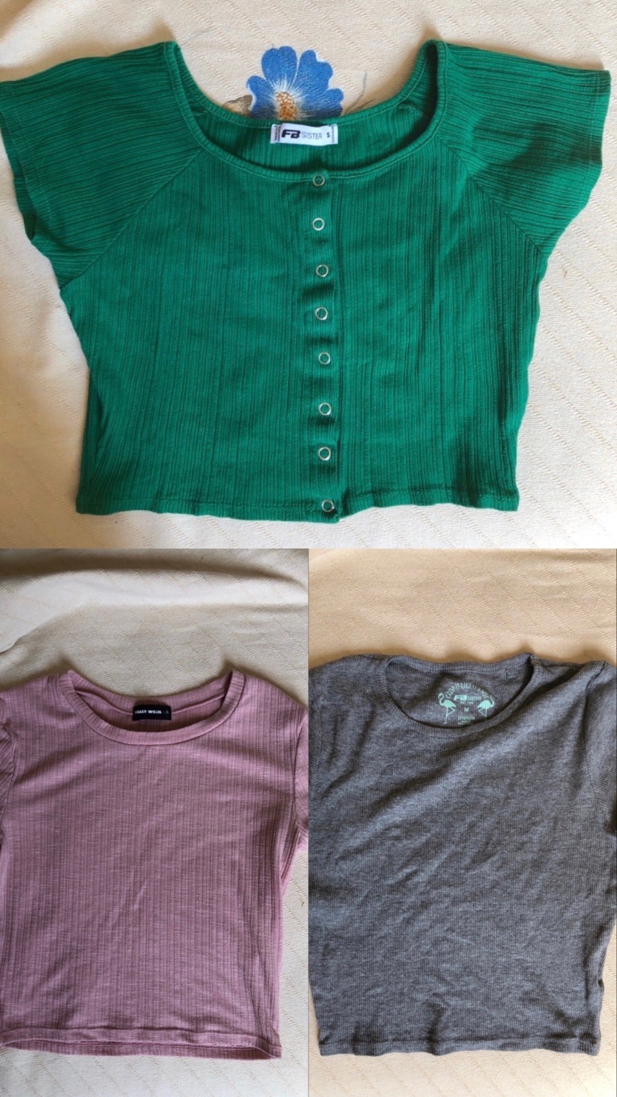 Lot 3 crop top