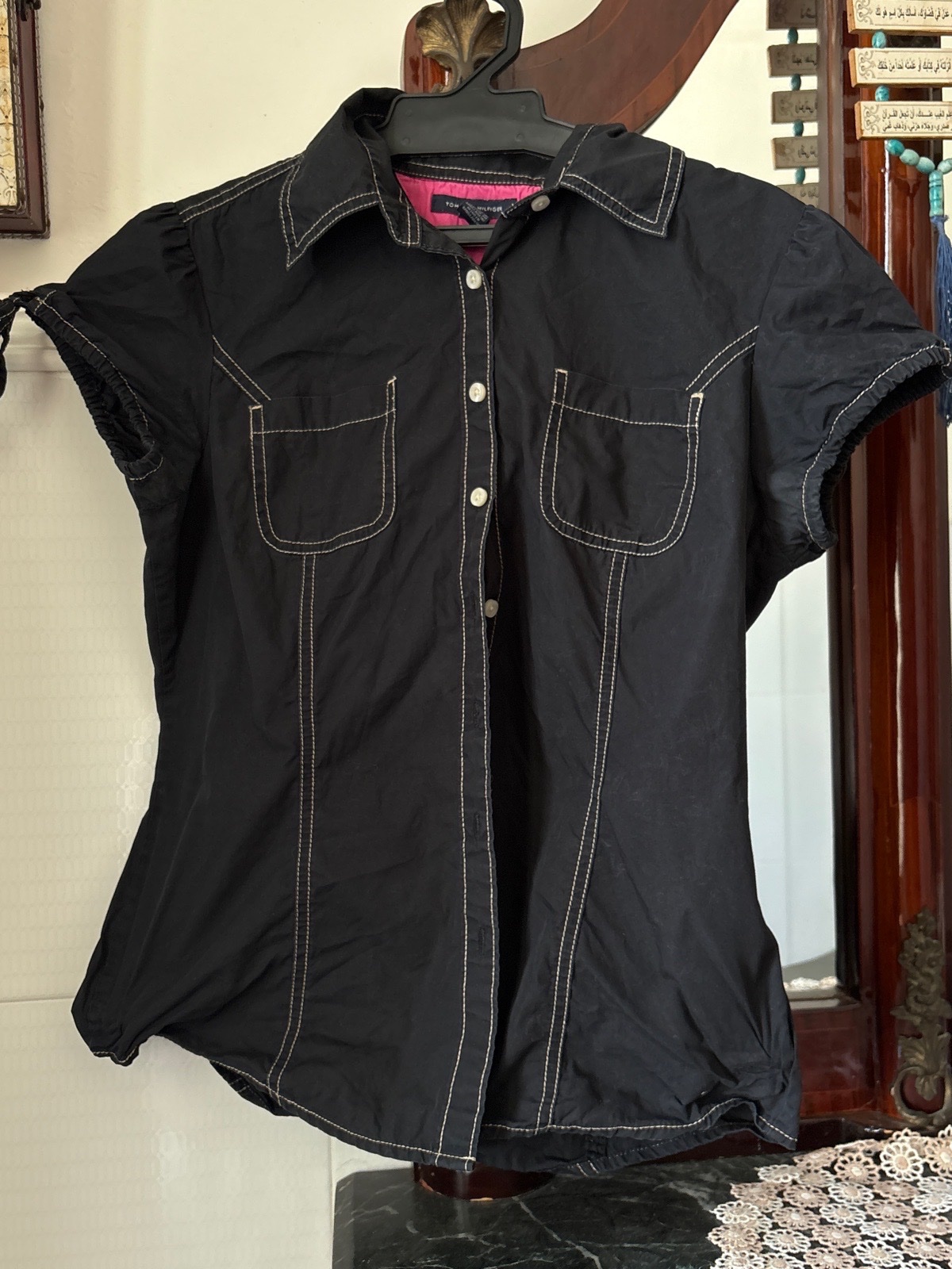 Vintage y2k tommy hilfiger blouse